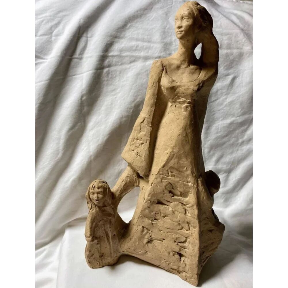 1978 Austin Productions 14.5x8" Mother with Children